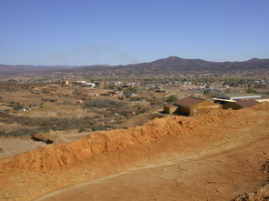 A view of the town of Dewey-Humboldt from the top of the Iron King mine tailings pile in Yavapai County. (Photo: UA Superfund Research Program) A view of the town of Dewey-Humboldt from the top of the Iron King mine tailings pile in Yavapai County. (Photo: UA Superfund Research Program)